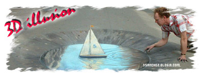 Pinturas con efectos 3D ... impresionante!