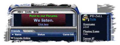 Xfire: Buscar a nuestros amigos y jugar On-line.